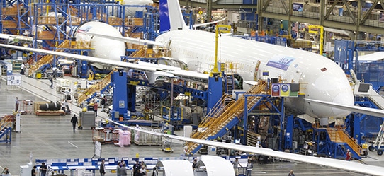 Boeing Displays Commercial Aircraft For Media Ahead Of Farnborough Air Show