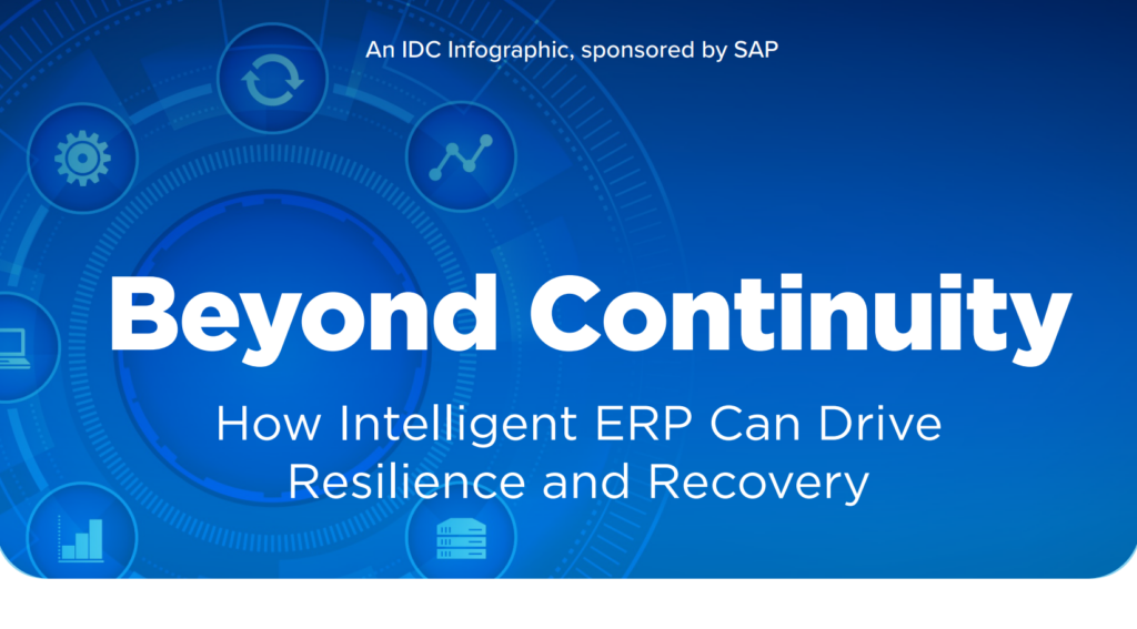 How Intelligent ERP Can Drive Hoe intelligente ERP veerkracht en herstel kan stimuleren